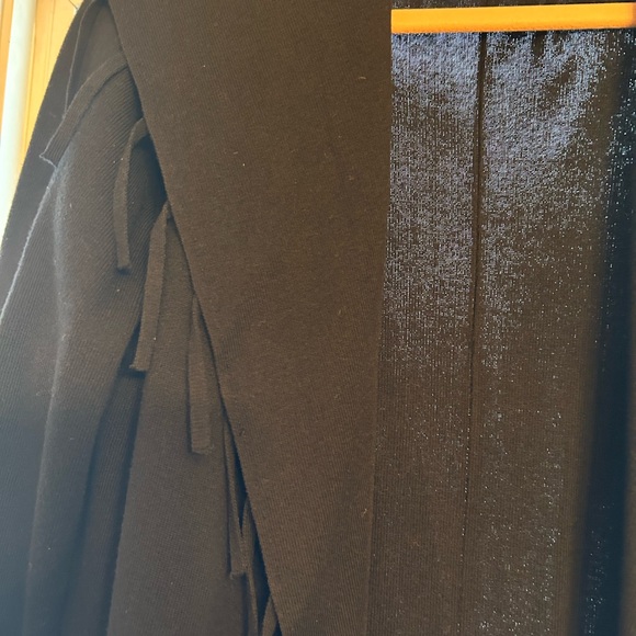 Black jacket with fringes oversize💜💜💜 - Picture 13 of 15